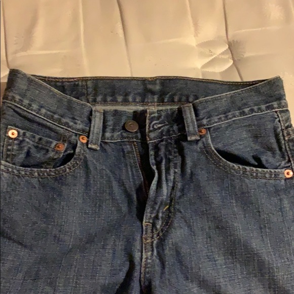 Boys/men blue jeans size 25x 27 relaxed - Picture 2 of 6